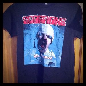 Scorpions and Megadeth World Tour Concert T Mens S